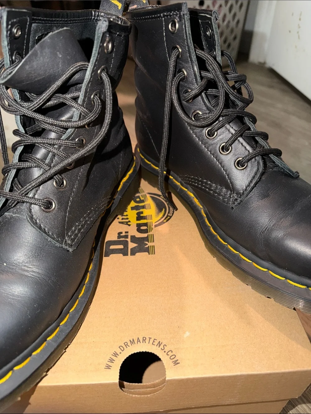 Dr. Martens Black Leather